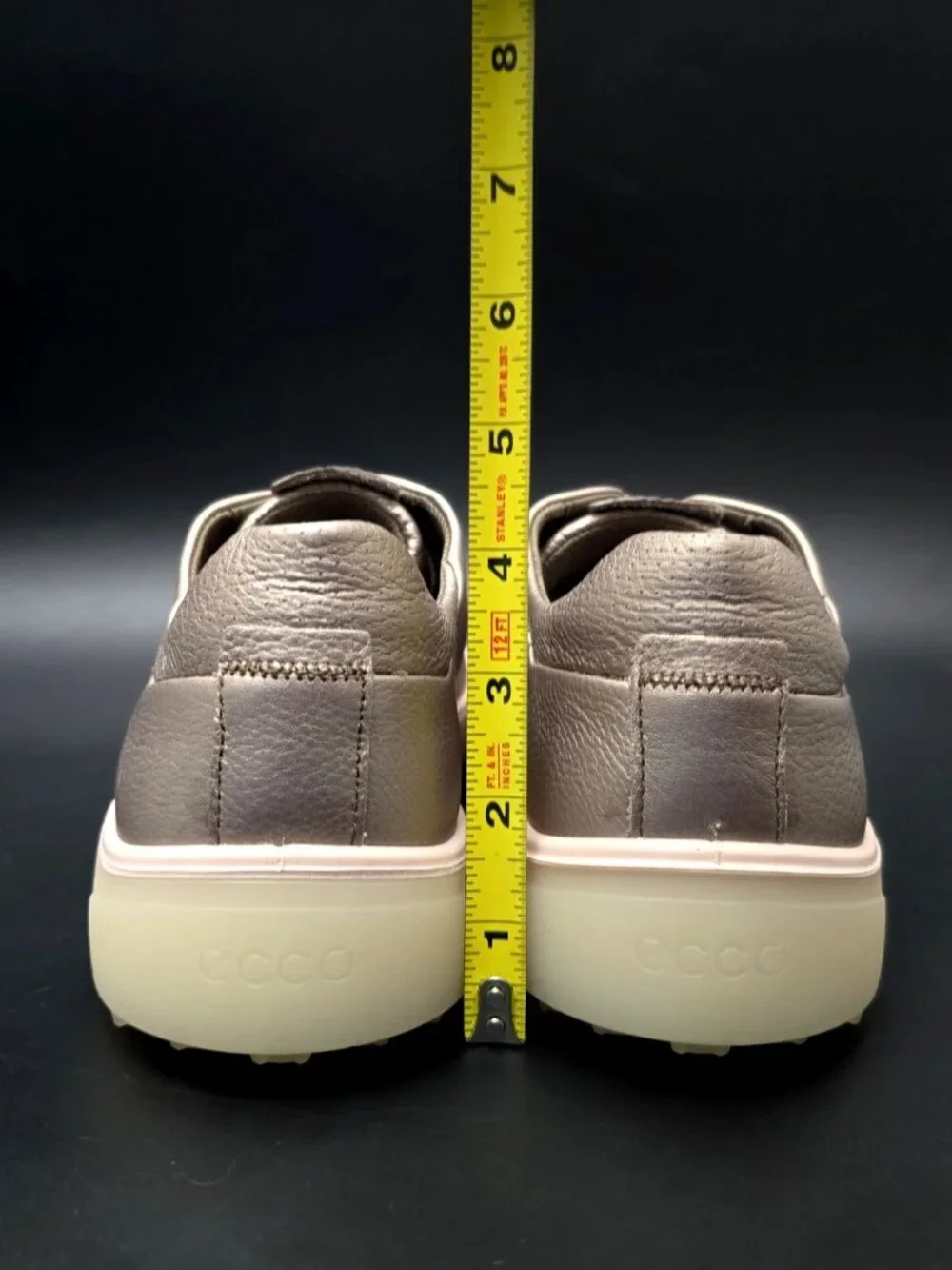 ECCO Golf Tray Hybrid Hydromax Rose Pearl Golf Shoes Women's Size 11-11.5